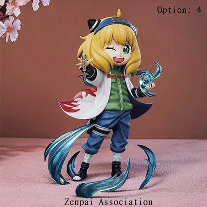 Anya Forger Minato Hokage Outfit Spy × Family Naruto Anime Kawaii Figure PVC 5.1" [Boxed]