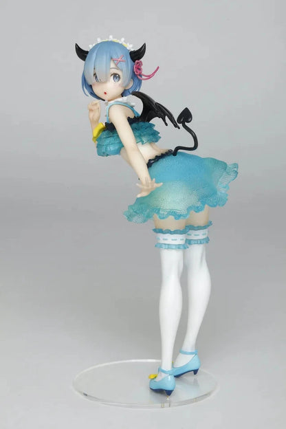 Rem Succubus Re: Zero Anime Kawaii Petite Figure PVC 8" [No Box]