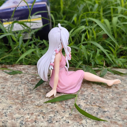 Elaina Pajamas Wandering Witch Anime Kawaii Desktop Figure 4.3 in [No Box]