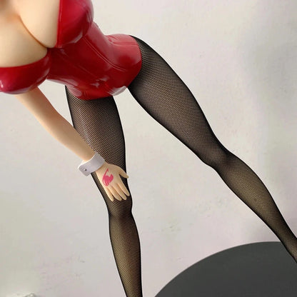 Lucy Heartfilia Bare Leg Bunny Fairy Tail Full Bust Anime Figure PVC 14" [No Box] *Adult Collectible*