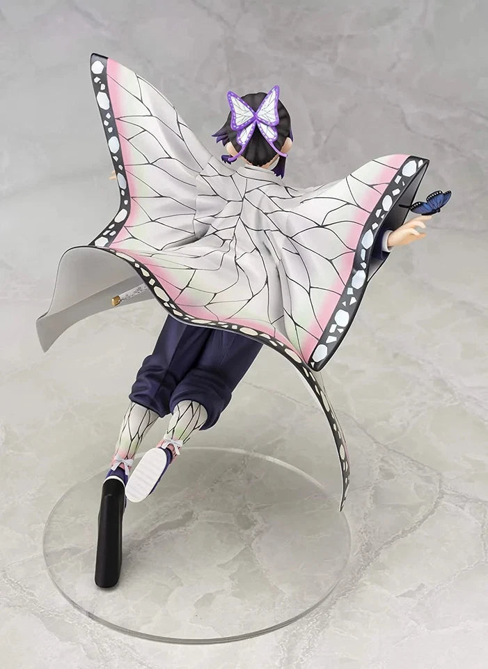 Shinobu Kocho Insect Hashira Demon Slayer Anime Kawaii Figure PVC 8.2" [No Box]