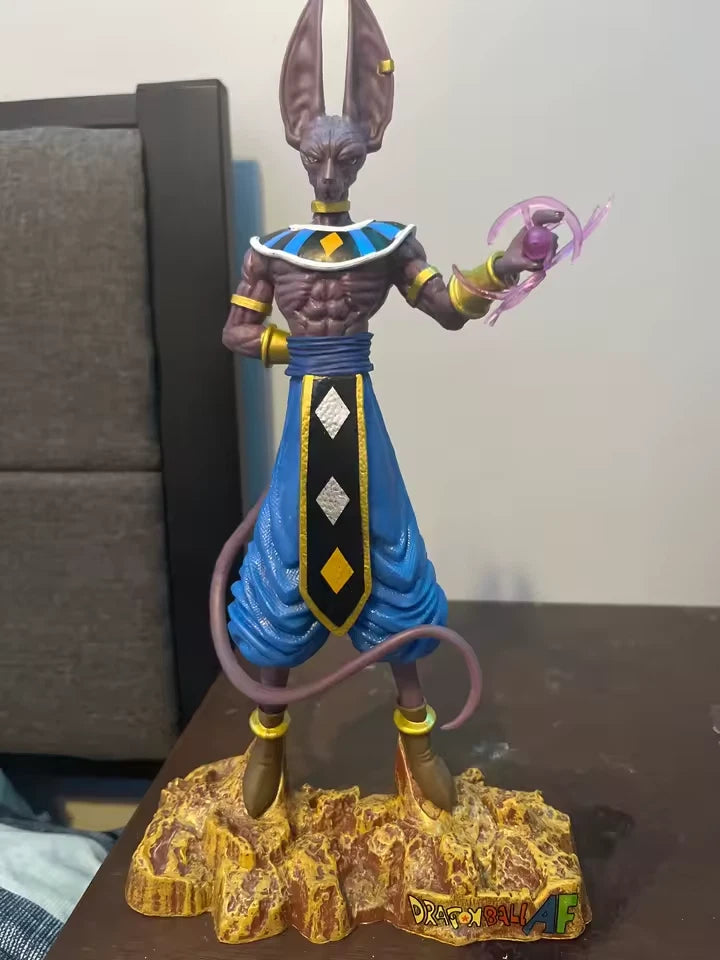 Beerus the Destroyer Dragon Ball Super Anime Figure Model Statue PVC 11" [No Box]