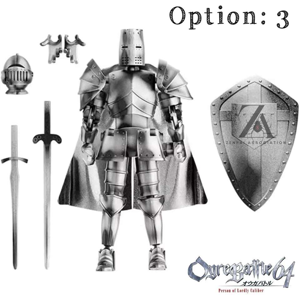 Templar Knight Ogre Battle 64 Person of Lordly Caliber Figure PVC 5" [No Box]