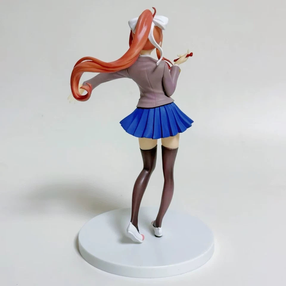 Monika Doki Doki Literature Club! Kawaii Popular Anime Figure PVC 7" [Boxed]