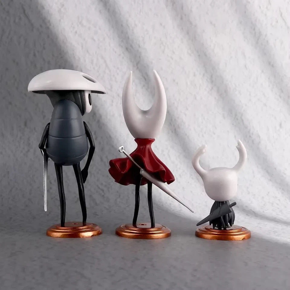 Hornet Quirrel Hollow Knight Collectible Figures PVC 2 - 3" [No Box : 3 pc set]