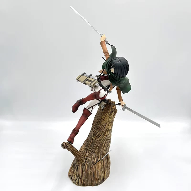 Mikasa Ackerman Attack on Titan AoT Anime Collectible Figure PVC 13.7" [Boxed]