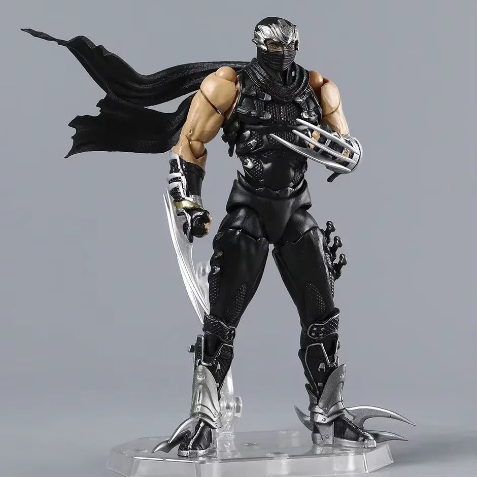 Ryu Hayabusa Ninja Gaiden RPG Adjustable Iconic Action Figure PVC 5.9" [Boxed]