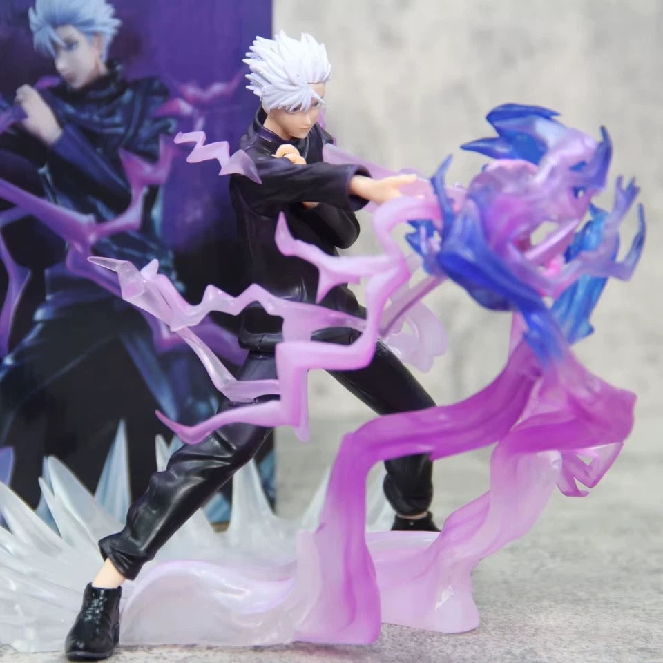 Gojo Hollow Technique: Purple Jujutsu Kaisen Anime Rare Figure PVC 7 in [Boxed]