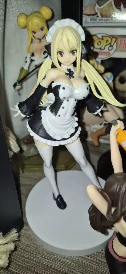Lucy Heartfilia Virgo Form Fairy Tail Iconic Anime Figure PVC 6.6" [Boxed]