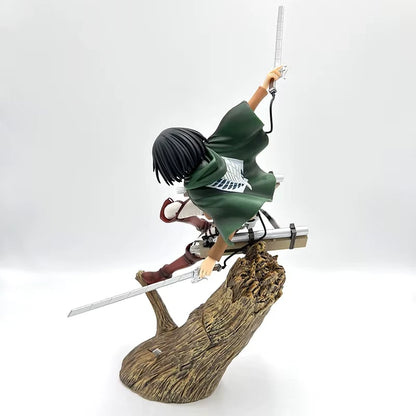 Mikasa Ackerman Attack on Titan AoT Anime Collectible Figure PVC 13.7" [Boxed]