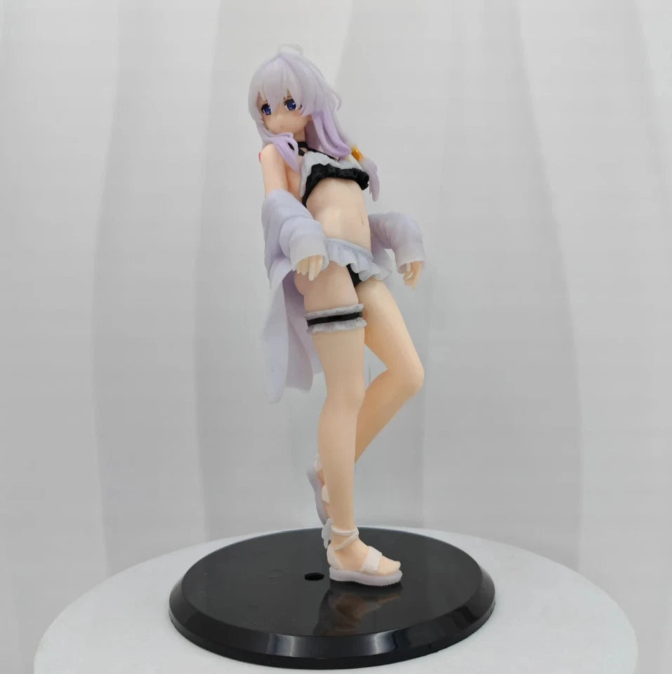 Elaina Swimsuit Ver. Wandering Witch: The Journey of Elaina Anime Figure Model Statue PVC 7.5" [Boxed]