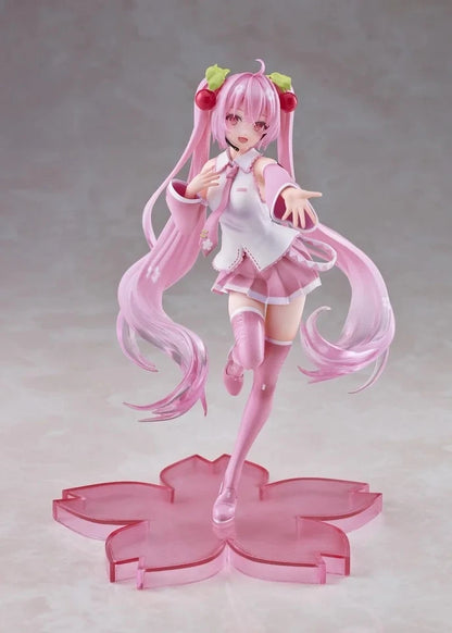 Hatsune Sakura Miku Stage Face Project DIVA Vocaloid Kawaii Figure PVC 7" [Boxed]