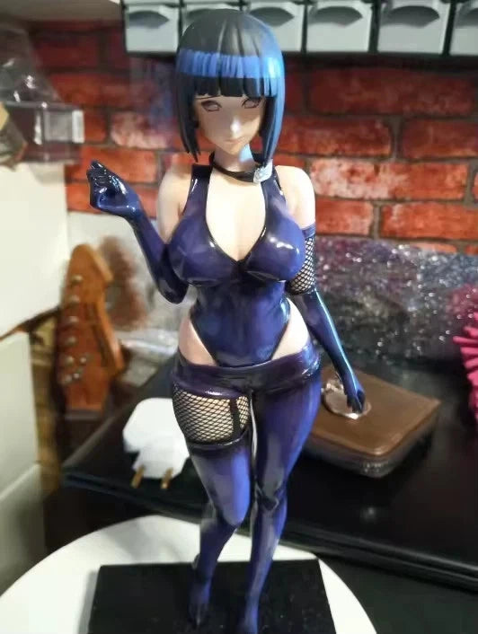 Hinata Hyuga Rave Girl Latex Naruto Exclusive Anime Figure PVC 11.8" [Boxed]