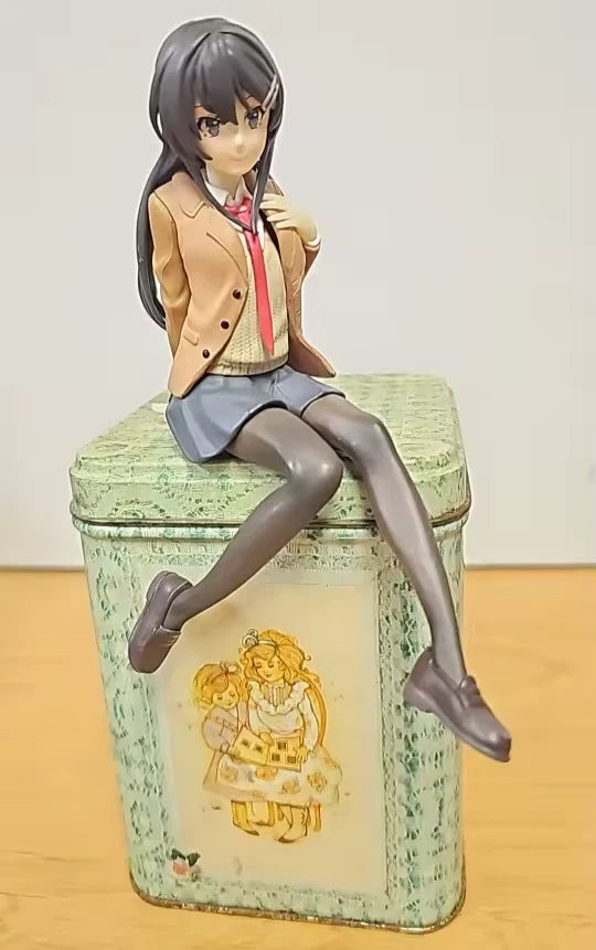 Mai Sakurajima Rascal Does Not Dream Desktop Anime Figure Model PVC 5" [No Box]