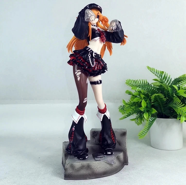 Asuka Sohryu Street Punk Neon Genesis Evangelion Anime Figure PVC 11" [Boxed]