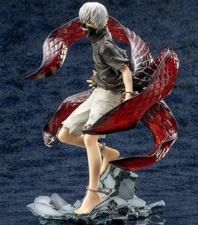 Ken Kaneki Centipede Tokyo Ghoul Iconic Anime Figure PVC 7" [No Box]