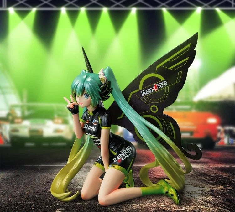 Hatsune Miku Fairy Racer Project DIVA Vocaloid Kawaii Figure PVC 4.7" [No Box]