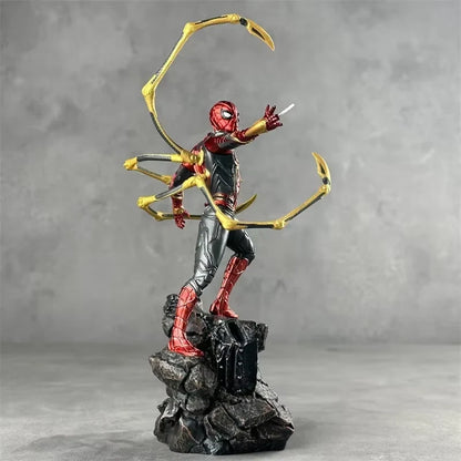 Spider-Man Iron Suit Mavel Avengers Infinity War Figure Model Statue PVC [No Box]