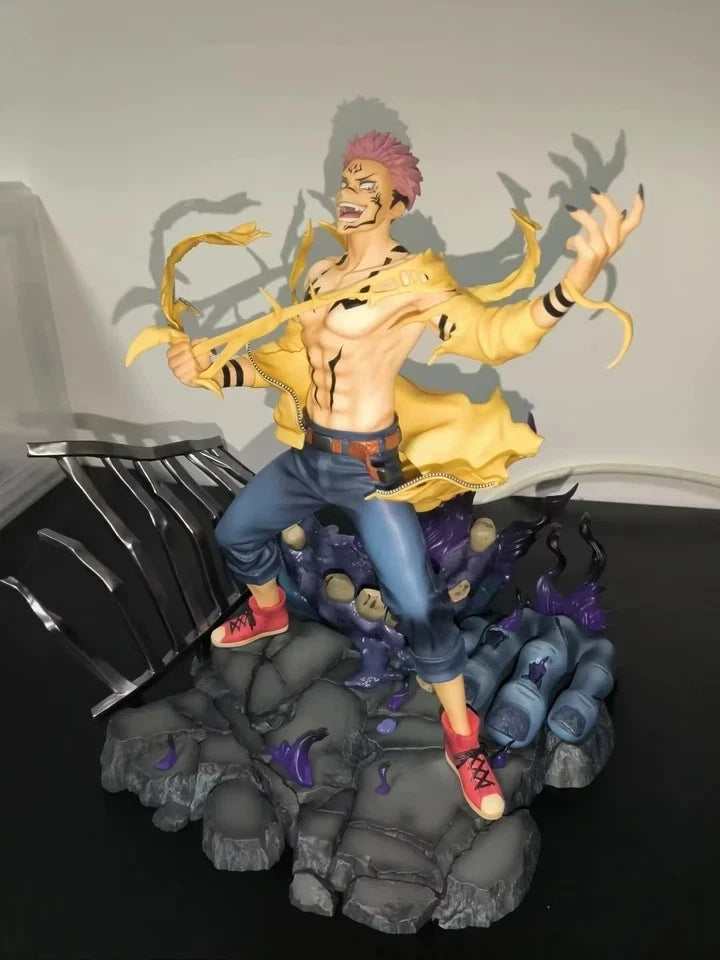 Sukuna Ryomen Jujutsu Kaisen Iconic Anime Figure Model Statue PVC 8" [Boxed]