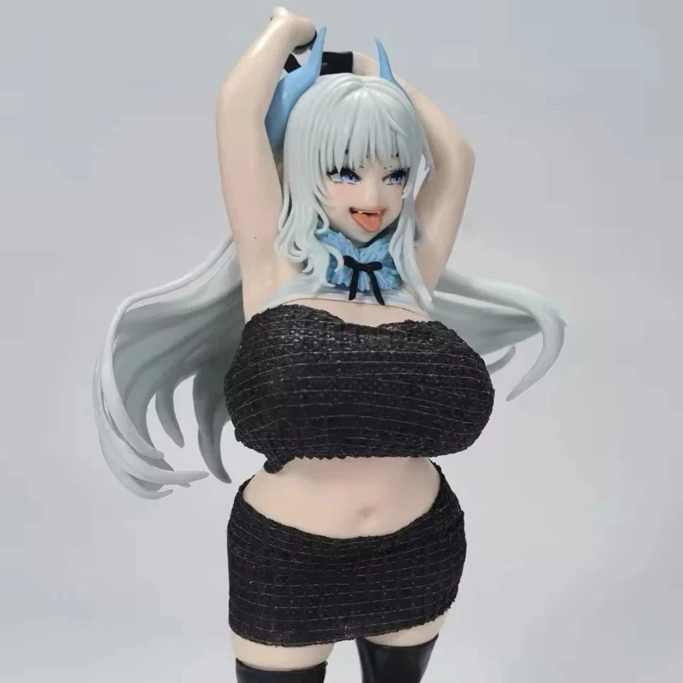 Mirajane Strauss Full Bust Halphas Fairy Tail Cast Off Anime Figure PVC 9" [No Box] *Adult Collectible*
