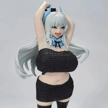Mirajane Strauss Full Bust Halphas Fairy Tail Cast Off Anime Figure PVC 9" [No Box] *Adult Collectible*