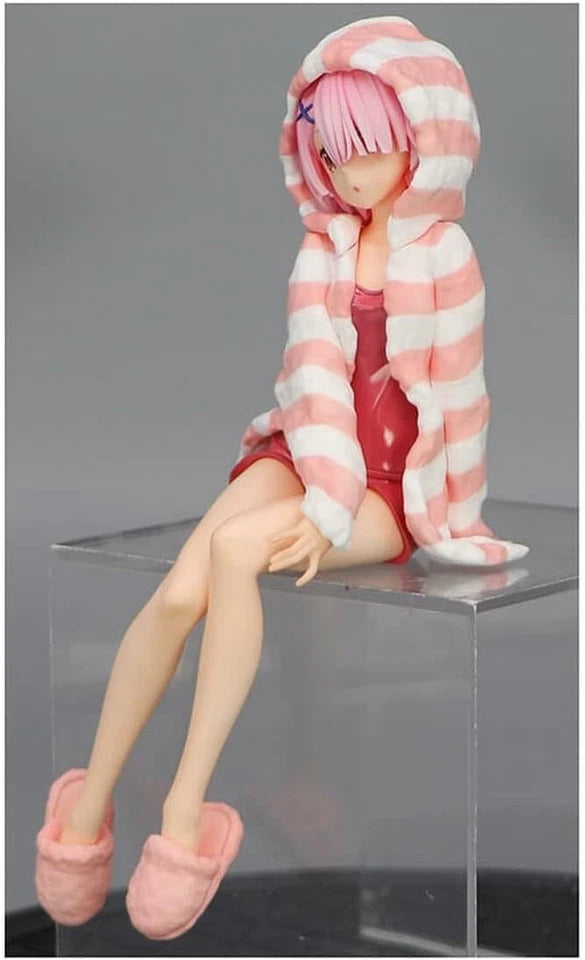 Ram Slumber Re: Zero Anime Kawaii Desktop Petite Figure PVC 5.1 in [Boxed]