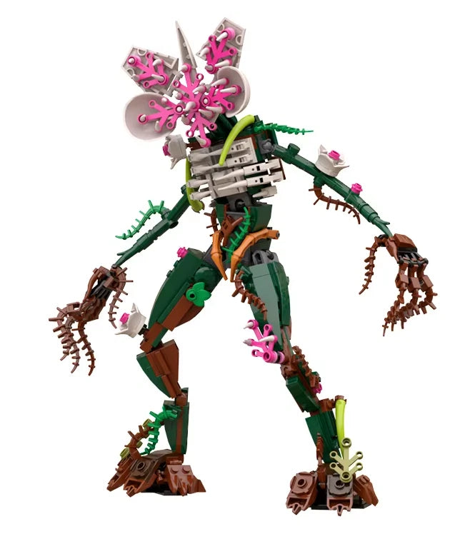 Orchid Demogorgon Stranger Things NEW Building Blocks 419 pcs set 13" [No Box]