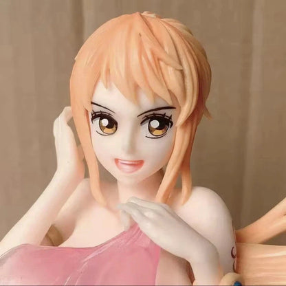 Nami Bathing Scene One Piece Cast Off Anime Figure PVC 5" [Adult Collectible]