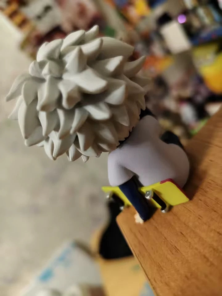 Killua Zoldyck Peace Sign Hunter x Hunter Chibi Anime Figure Model PVC 3" [Boxed]