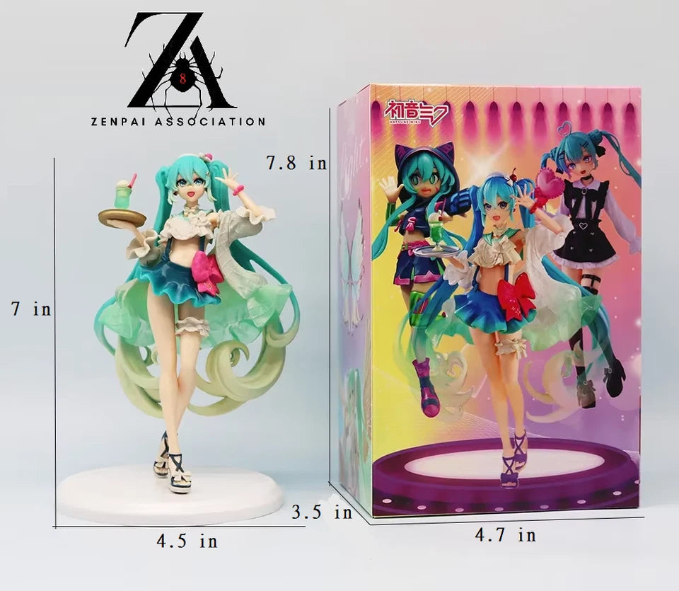 Hatsune Miku Tropical Juice Project DIVA Vocaloid Kawaii Premium Figure PVC 7" [Boxed]