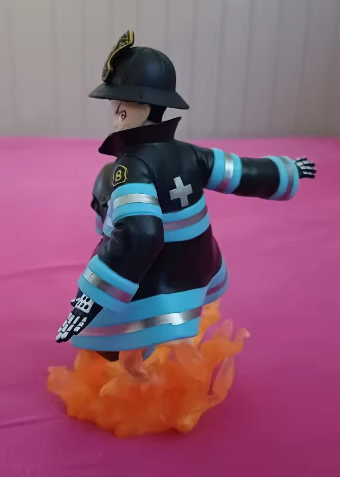 Shinra Kusakabe Fire Force Anime Collectible Action Figure PVC 5" [No Box]