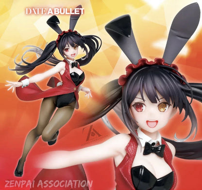 Kurumi Tokisaki Bunny Girl Date A Live Kawaii Anime Figure PVC 11" [No Box]