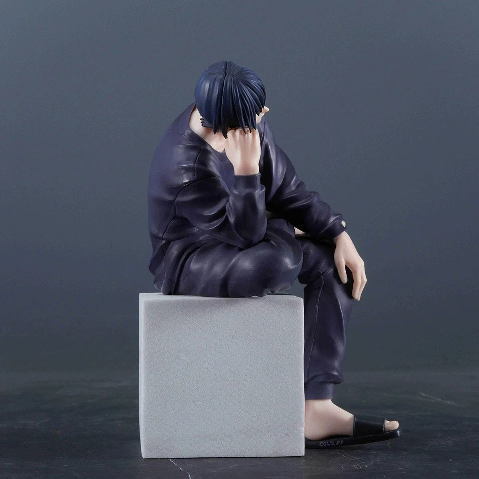 Toji Fushiguro Sitting Jujutsu Kaisen Desktop Anime Figure Model PVC 4.7" [Boxed]