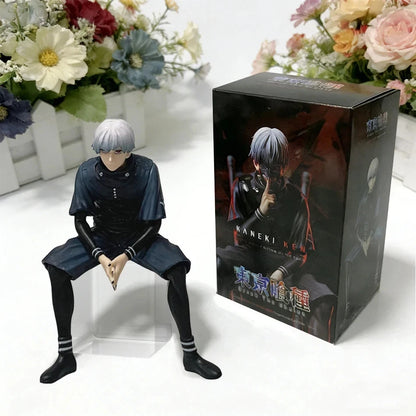 Ken Kaneki Eyepatch Tokyo Ghoul Anime Figure Model Statue PVC 4.5" - 7" [Boxed]