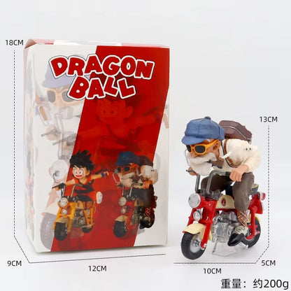Master Roshi & Childhood Goku Dragon Ball Iconic Anime Figure PVC 5" [Boxed]