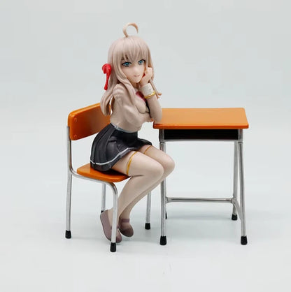Alya Mikhailovna Sitting Roshidere Anime Figure Model Statue PVC 6.4" [Boxed]