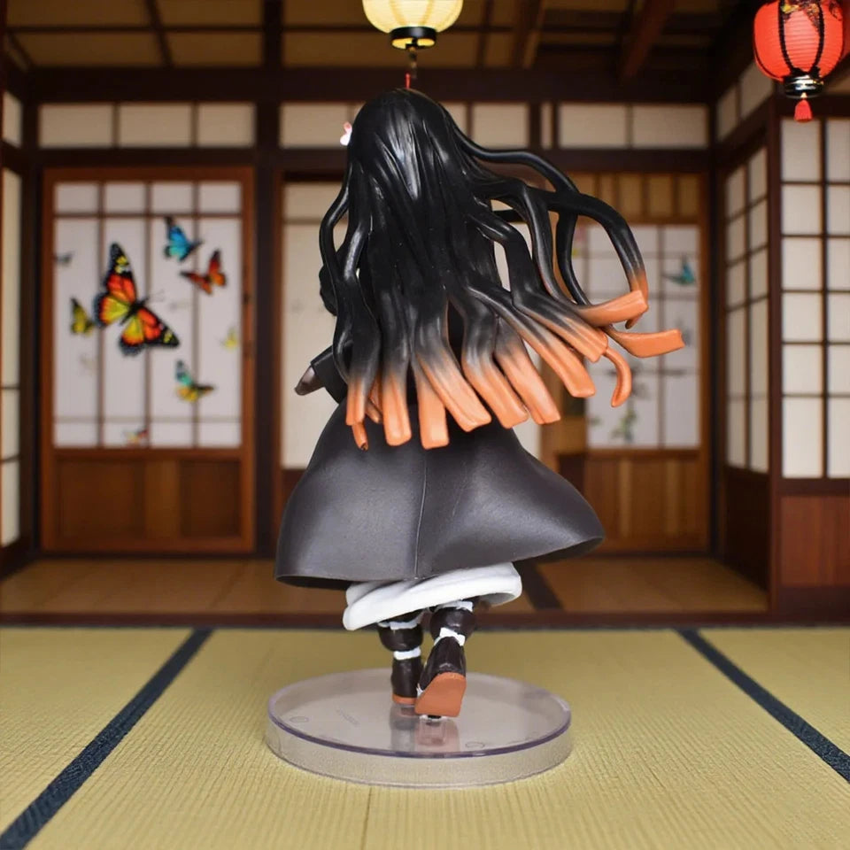 Nezuko Kamado Demon Slayer Anime Collectible Kawaii Figure PVC 6.5" [No Box]
