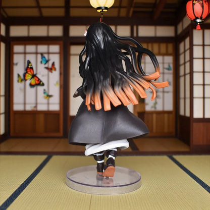 Nezuko Kamado Demon Slayer Anime Collectible Kawaii Figure PVC 6.5" [No Box]