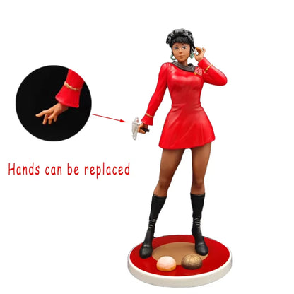 Nyota Uhura Star Trek Collectible Classic Figure Statue Model PVC 7.9" [No Box]