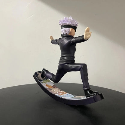 Gojo Satoru Jujutsu Kaisen Anime Cute Silly Collectible Figure PVC 5" [No Box]