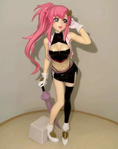 Lacus Clyne Racer Ver. Mobile Suit Gundam SEED Anime Figure PVC 8.5" [Original]