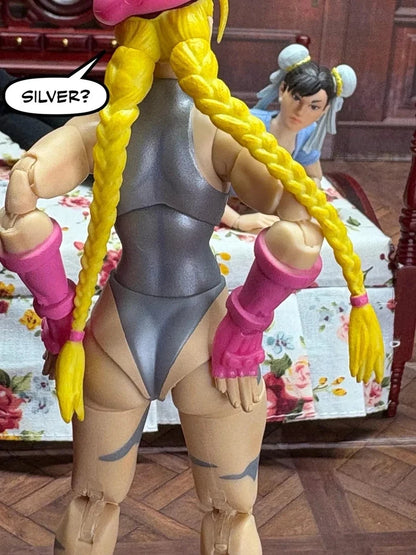 Cammy Killer Bee Street Fighter Action Figure Model Statue PVC 6" [No Box]