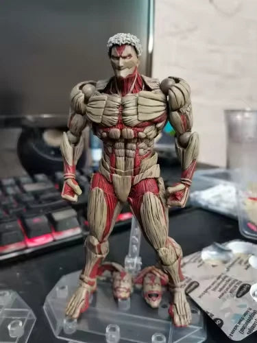 Reiner Braun Armored Titan Attack On Titan Anime Adjustable Action Figure PVC 5.2" [Boxed]