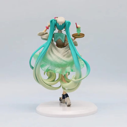 Hatsune Miku Tropical Juice Project DIVA Vocaloid Kawaii Premium Figure PVC 7" [Boxed]