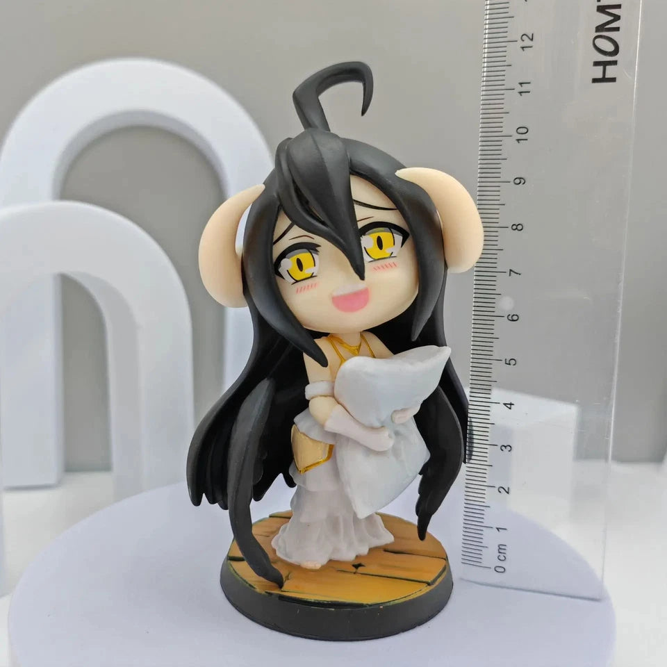 Albedo OVERLORD Anime Kawaii Chibi Desktop Figurine Girl PVC 4.2 in [No Box]