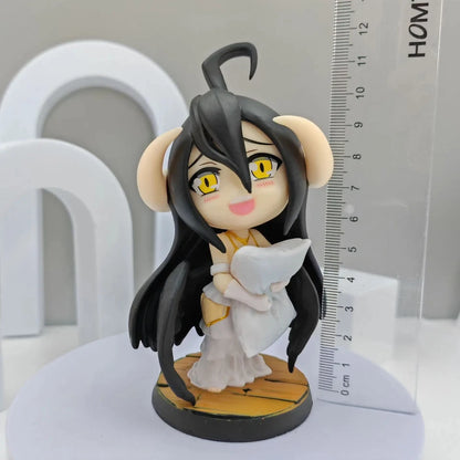 Albedo OVERLORD Anime Kawaii Chibi Desktop Figurine Girl PVC 4.2 in [No Box]