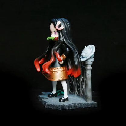 Nezuko Anya Forger Outfit Demon Slayer Anime Kawaii Figure PVC 5" [Boxed]