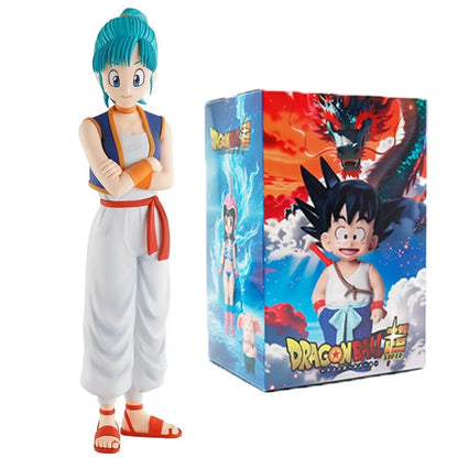 Goku, Chi-Chi, Bulma Dragon Ball Collectible Anime Figure PVC 3 - 8" [Boxed]