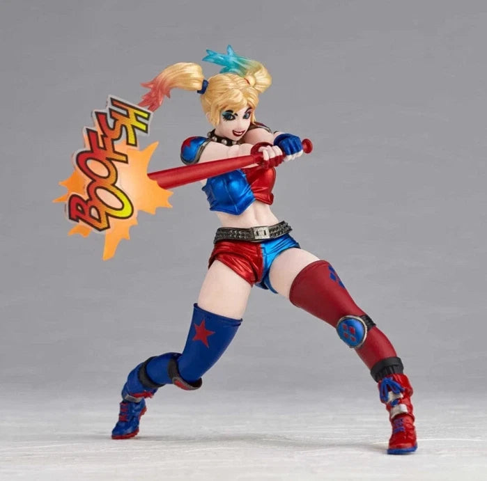Harley Quinn Birds of Prey DC Collectible Adjustable Action Figure PVC 6" [Boxed]
