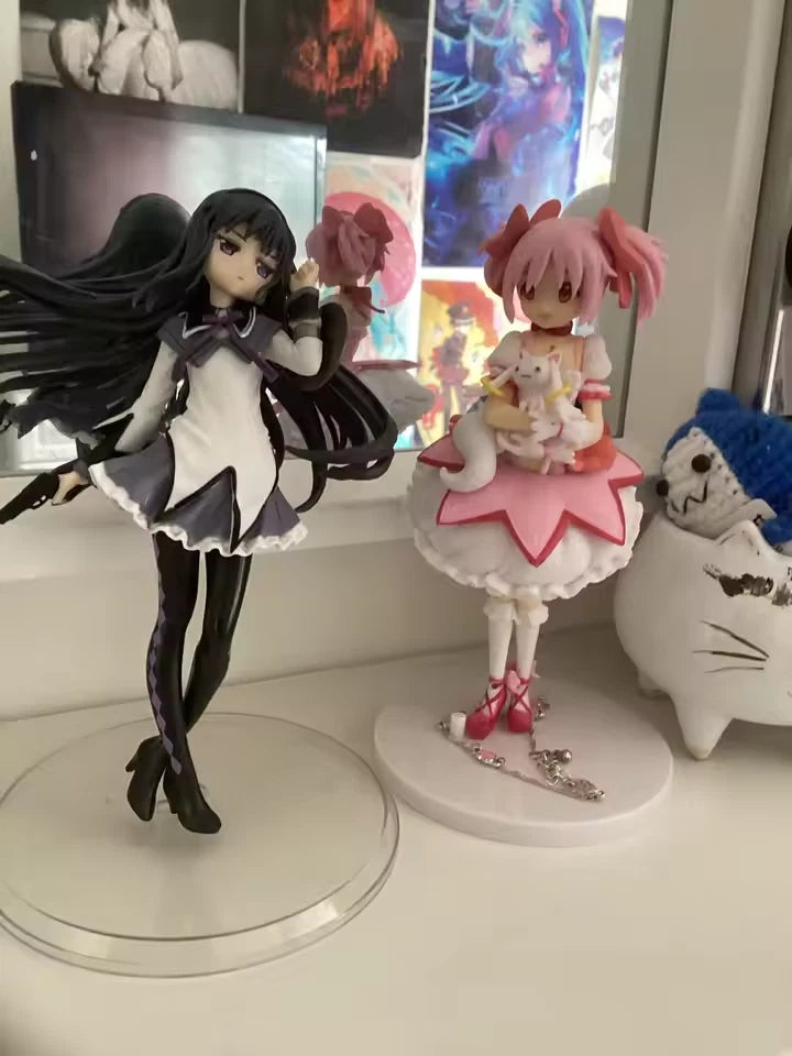 Homura Akemi Puella Magi Madoka Magica Anime Figure Model Statue PVC 6.6" [Boxed]